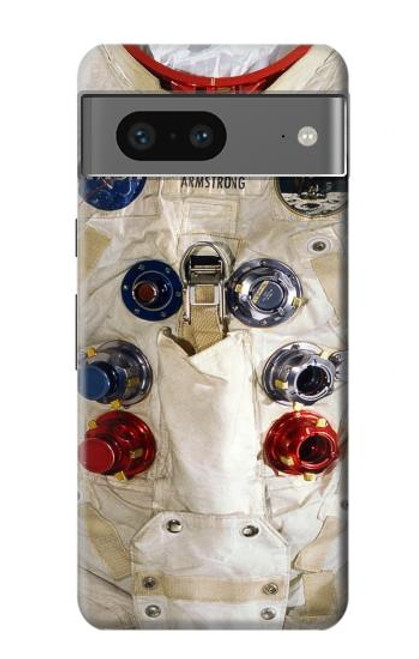 S2639 Neil Armstrong White Astronaut Space Suit Case For Google Pixel 7a