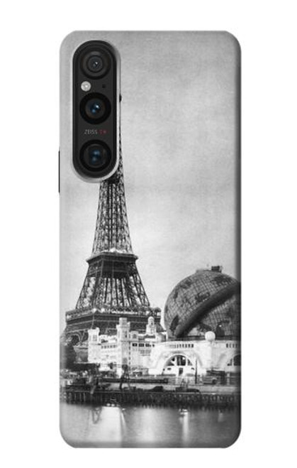 S2350 Old Paris Eiffel Tower Case For Sony Xperia 1 V