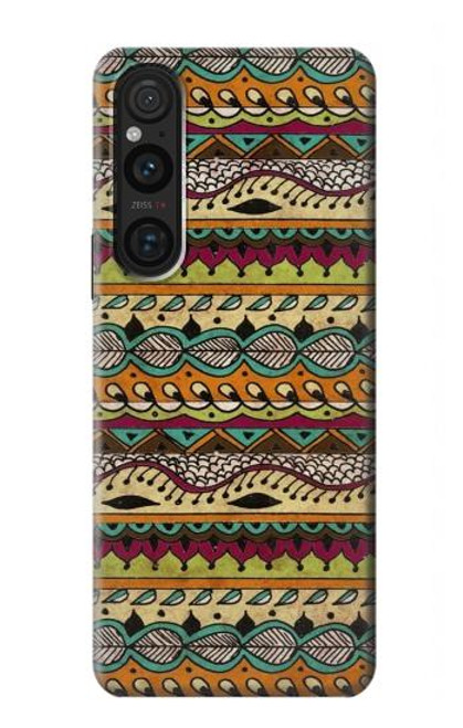S2860 Aztec Boho Hippie Pattern Case For Sony Xperia 1 V