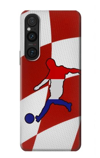 S2993 Croatia Football Soccer Case For Sony Xperia 1 V