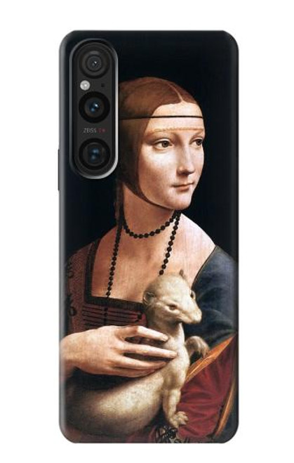S3471 Lady Ermine Leonardo da Vinci Case For Sony Xperia 1 V