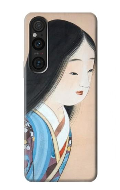 S3483 Japan Beauty Kimono Case For Sony Xperia 1 V