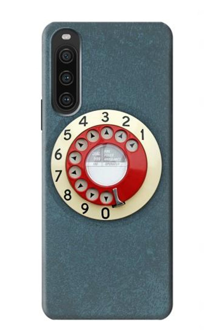 S1968 Rotary Dial Telephone Case For Sony Xperia 10 V
