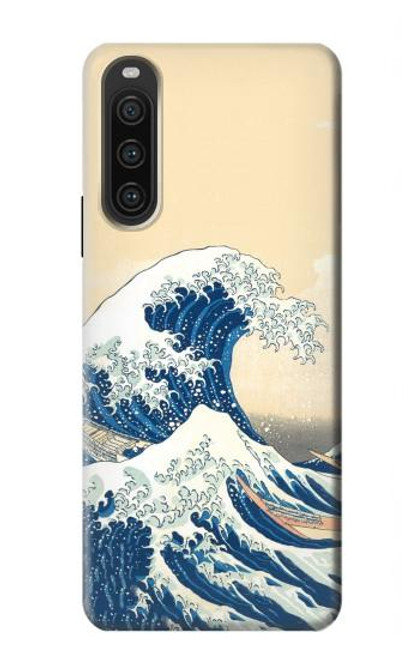 S2790 Hokusai Under The Wave off Kanagawa Case For Sony Xperia 10 V