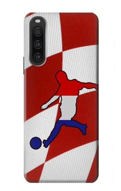 S2993 Croatia Football Soccer Case For Sony Xperia 10 V