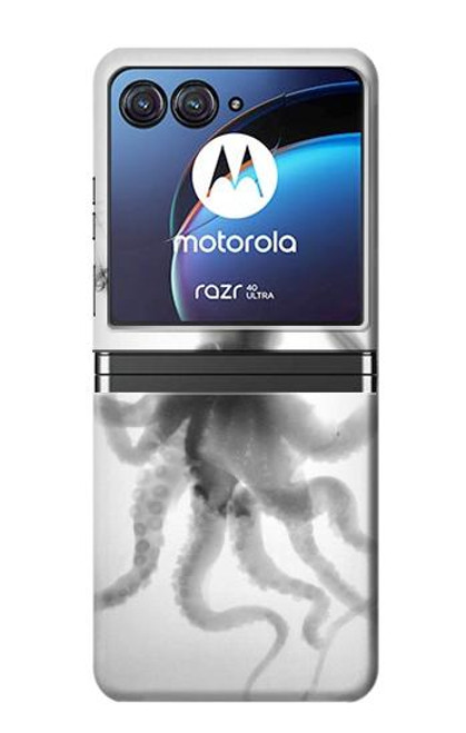 S1432 Skull Octopus X-ray Case For Motorola Razr 40 Ultra