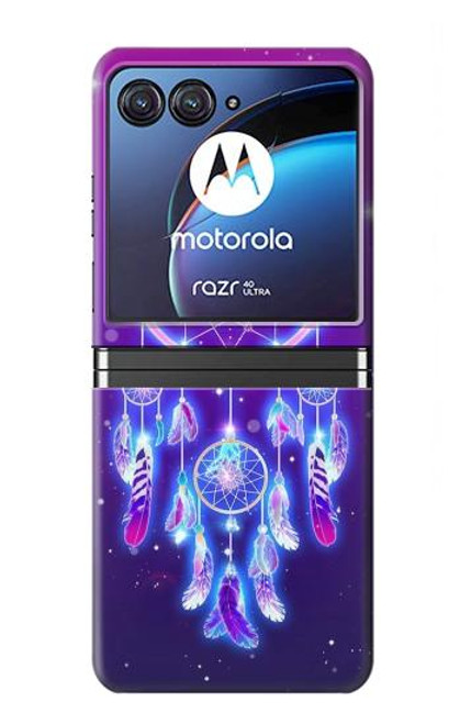 S3484 Cute Galaxy Dream Catcher Case For Motorola Razr 40 Ultra