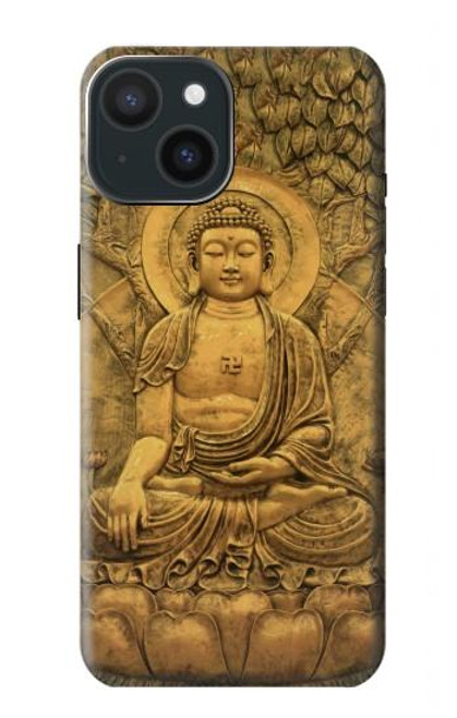 S2452 Buddha Bas Relief Art Graphic Printed Case For iPhone 15