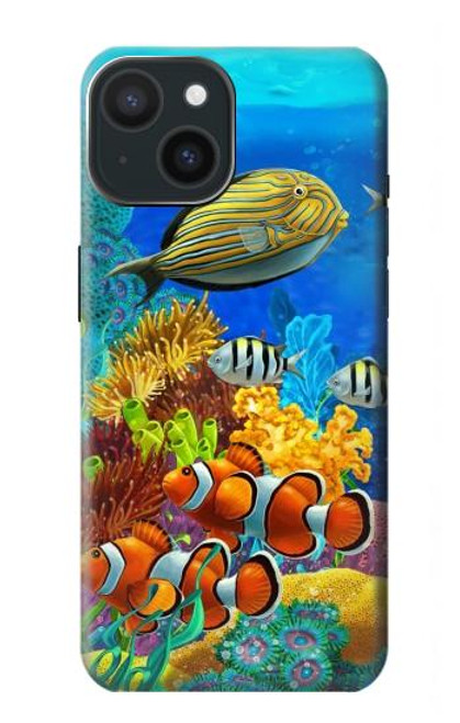 S2568 Sea Seabed Fish Corals Underwater Ocean Case For iPhone 15