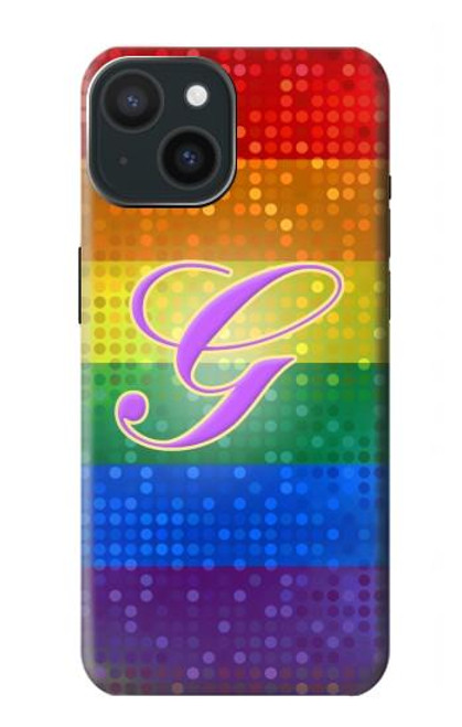 S2899 Rainbow LGBT Gay Pride Flag Case For iPhone 15