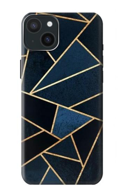 S3479 Navy Blue Graphic Art Case For iPhone 15 Plus