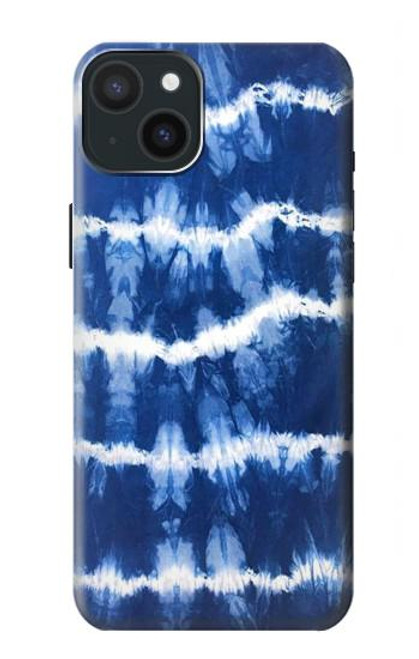 S3671 Blue Tie Dye Case For iPhone 15 Plus