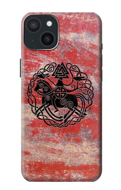 S3831 Viking Norse Ancient Symbol Case For iPhone 15 Plus