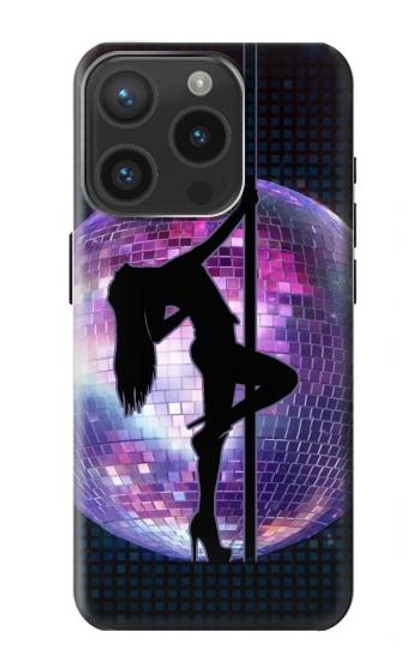 S3284 Sexy Girl Disco Pole Dance Case For iPhone 15 Pro