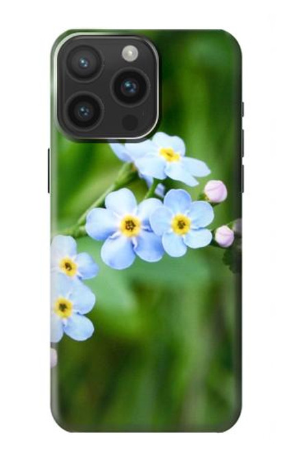S1818 Forget Me Not Case For iPhone 15 Pro Max