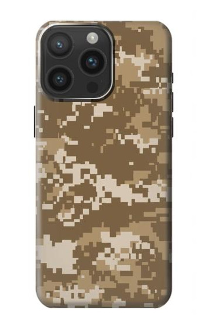 S3294 Army Desert Tan Coyote Camo Camouflage Case For iPhone 15 Pro Max