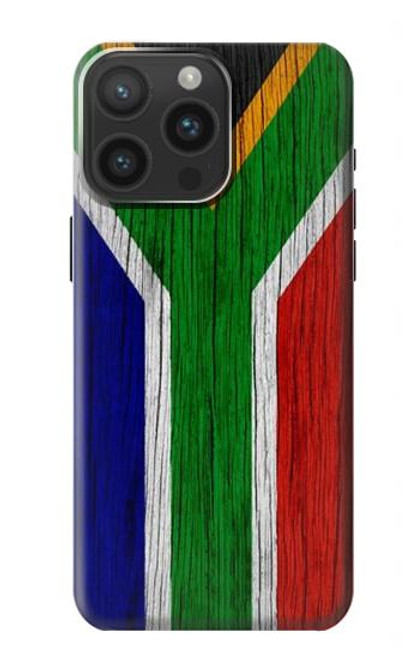 S3464 South Africa Flag Case For iPhone 15 Pro Max