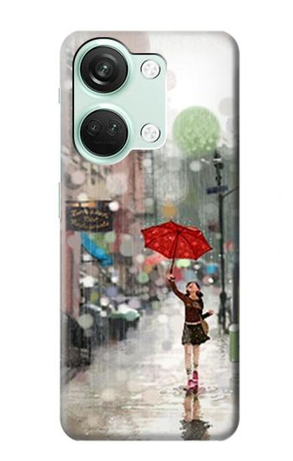 S0108 Girl in The Rain Case For OnePlus Nord 3