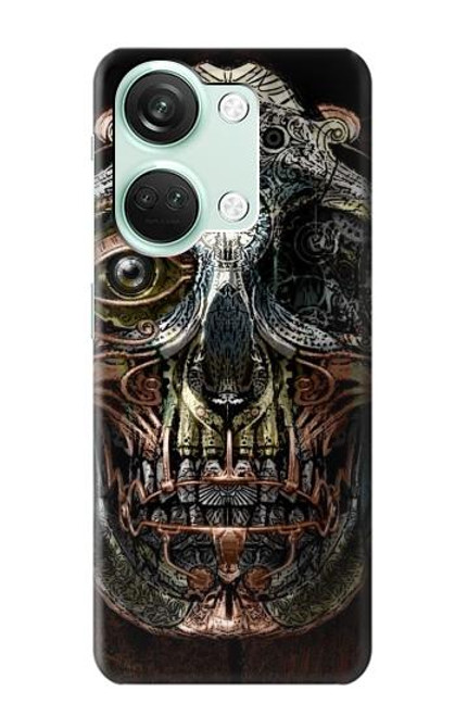 S1685 Steampunk Skull Head Case For OnePlus Nord 3