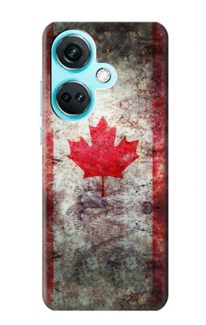 S2490 Canada Maple Leaf Flag Texture Case For OnePlus Nord CE3