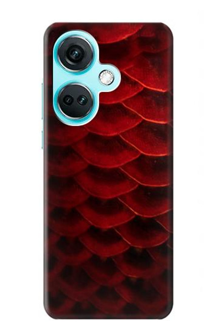 S2879 Red Arowana Fish Scale Case For OnePlus Nord CE3