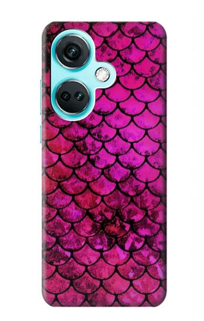 S3051 Pink Mermaid Fish Scale Case For OnePlus Nord CE3