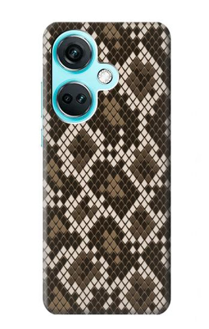 S3389 Seamless Snake Skin Pattern Graphic Case For OnePlus Nord CE3