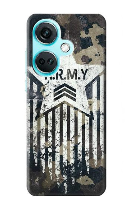 S3666 Army Camo Camouflage Case For OnePlus Nord CE3