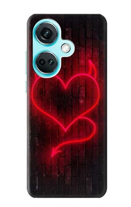 S3682 Devil Heart Case For OnePlus Nord CE3