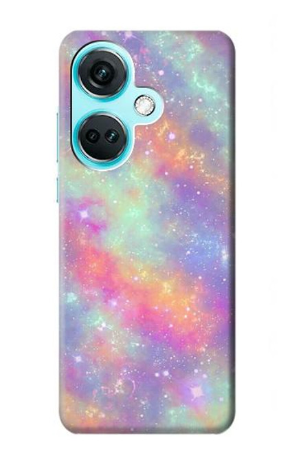 S3706 Pastel Rainbow Galaxy Pink Sky Case For OnePlus Nord CE3