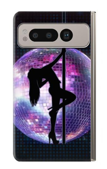 S3284 Sexy Girl Disco Pole Dance Case For Google Pixel Fold