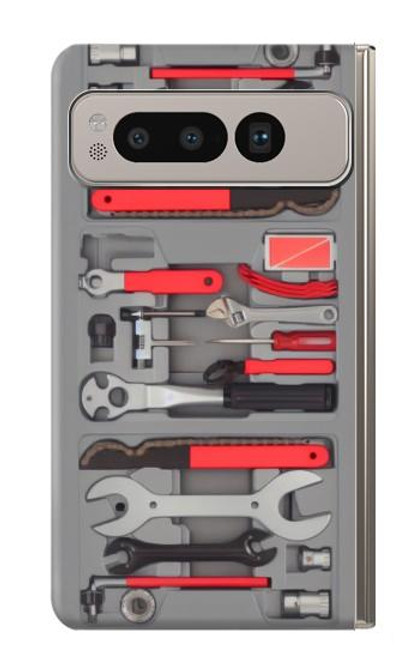 S3921 Bike Repair Tool Graphic Paint Case For Google Pixel Fold