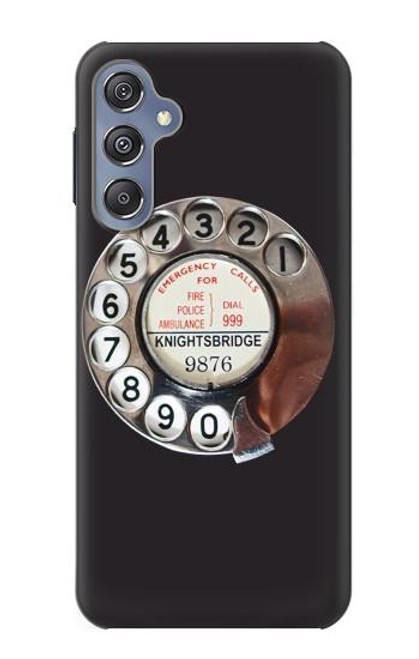 S0059 Retro Rotary Phone Dial On Case For Samsung Galaxy M34 5G