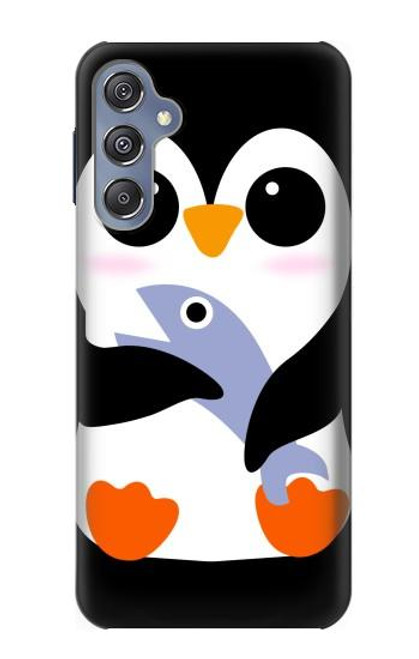 S2631 Cute Baby Penguin Case For Samsung Galaxy M34 5G