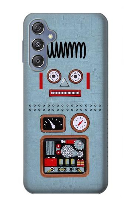 S3040 Retro Robot Toy Case For Samsung Galaxy M34 5G