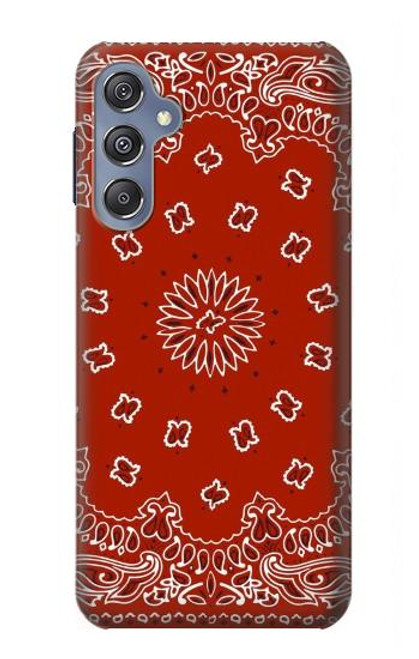 S3355 Bandana Red Pattern Case For Samsung Galaxy M34 5G