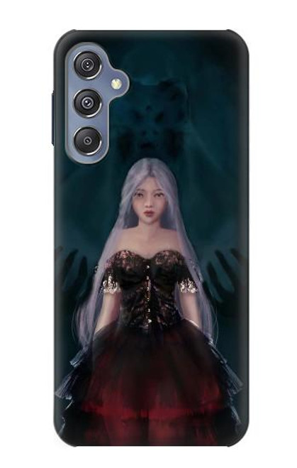 S3847 Lilith Devil Bride Gothic Girl Skull Grim Reaper Case For Samsung Galaxy M34 5G