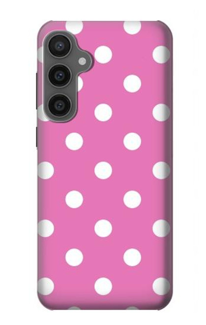 S2358 Pink Polka Dots Case For Samsung Galaxy S23 FE