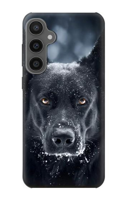 S3168 German Shepherd Black Dog Case For Samsung Galaxy S23 FE