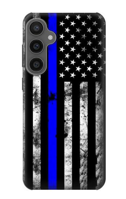 S3244 Thin Blue Line USA Case For Samsung Galaxy S23 FE