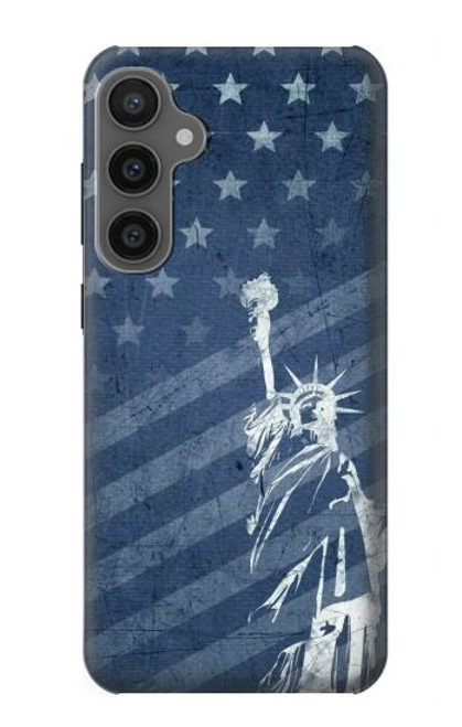 S3450 US Flag Liberty Statue Case For Samsung Galaxy S23 FE