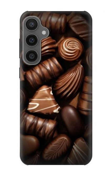S3840 Dark Chocolate Milk Chocolate Lovers Case For Samsung Galaxy S23 FE