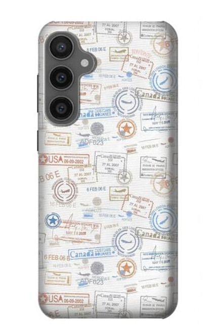 S3903 Travel Stamps Case For Samsung Galaxy S23 FE