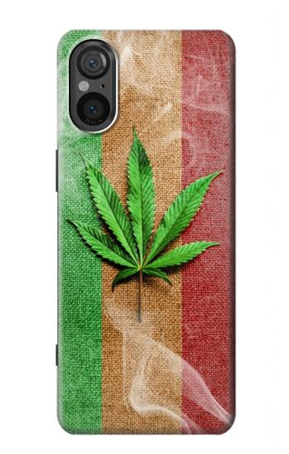 S2109 Smoke Reggae Rasta Flag Case For Sony Xperia 5 V