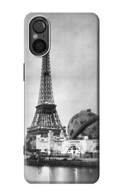 S2350 Old Paris Eiffel Tower Case For Sony Xperia 5 V