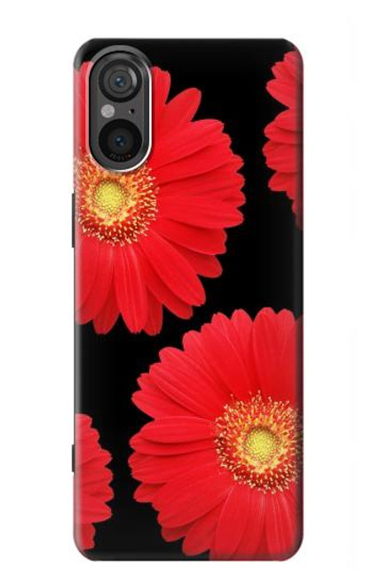 S2478 Red Daisy flower Case For Sony Xperia 5 V