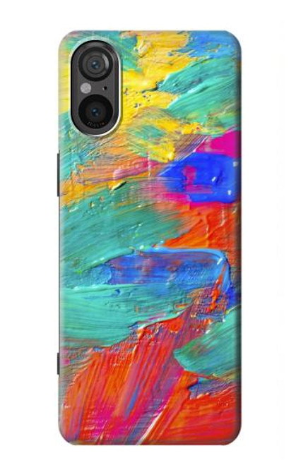 S2942 Brush Stroke Painting Case For Sony Xperia 5 V