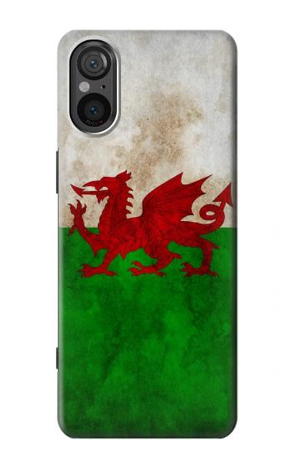 S2976 Wales Football Soccer Flag Case For Sony Xperia 5 V