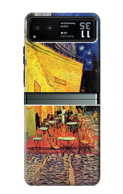 S0929 Van Gogh Cafe Terrace Case For Motorola Razr 40