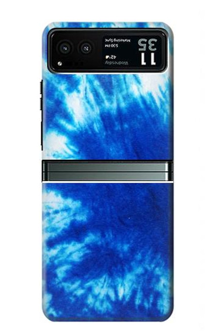 S1869 Tie Dye Blue Case For Motorola Razr 40